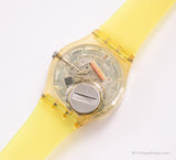 Vintage Swatch GK321 WATERDROPS Watch | 1999 Mirror Dial Watch