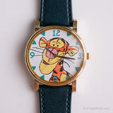 Tigger de tonos de oro vintage reloj | Disney Cosas memorables reloj