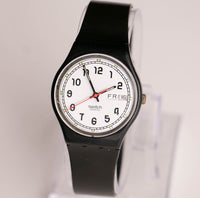 1993 Swatch GB729 PAIR Watch | Vintage Minimalist Day Date Swatch Watch