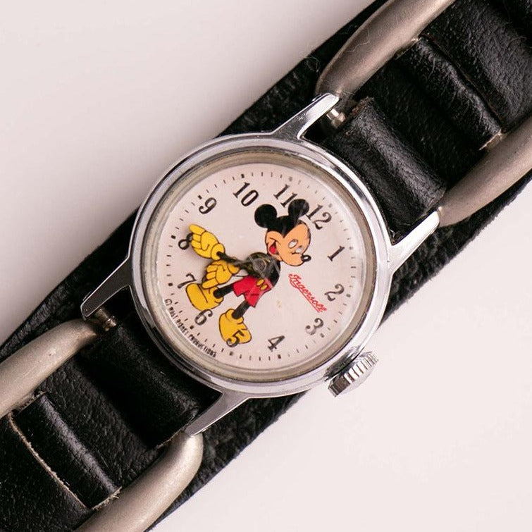 Vintage 1960s Ingersoll Mickey Mouse Mechanical Watch Limited Edition –  Vintage Radar