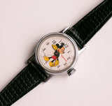 Anni '60 raro Ingersoll Mickey Mouse Orologio meccanico per adulti