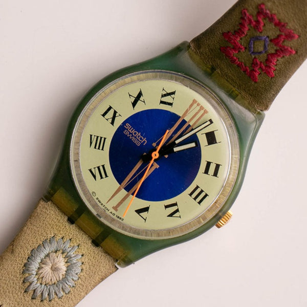 1993 Swatch GN130 Master Uhr | 90er Jahre Vintage Swatch Originale Gent