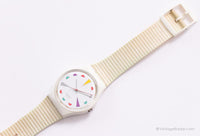 1987 Swatch Gw109 tutti frutti montre | Millésime des années 80 Swatch Gant