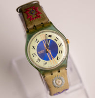 1993 Swatch GN130 Master Uhr | 90er Jahre Vintage Swatch Originale Gent