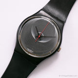 80er Jahre Swatch GB114 Vulcano Uhr | Seltener Jahrgang 1987 Swatch Mann Uhr