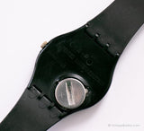 80 Swatch Vulcano GB114 reloj | Raro vintage 1987 Swatch Caballero reloj