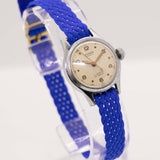 Amme Geneve 17 gioielli Incabloc Swiss ha fatto orologio per le donne degli anni '70