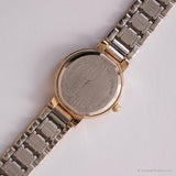 Tono de oro vintage Caravelle reloj | Acero inoxidable Bulova reloj