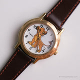 Vintage Simba montre par Timex | Le roi Lion Disney montre