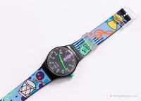 1991 Swatch SSB100 Jess Rush reloj | Vintage 90 Start Stop Swatch reloj