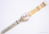 كلاسيكي Swatch GZ150 Atlanta 1996 French Olympic Watch