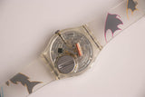 2001 Swatch GK373 feux de circulation montre | Cadran du visage miroir Swatch