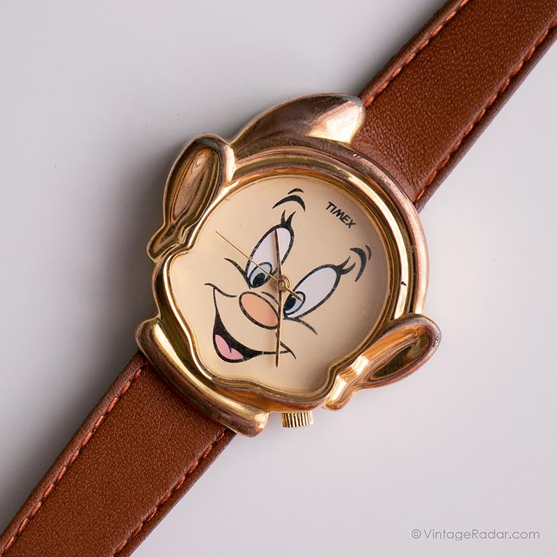 Vintage Disney Watch by Timex Snow White and the Seven Dwarfs Watch