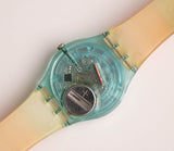 2003 Swatch GS124 Color el cielo reloj | Arcoíris Swatch Originals caballero