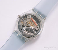 Swatch GK206 Vive La Paix par Corneille montre | 1995 Bleu Swatch Gant