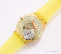 2002 Swatch GK367 PIGGY THE BEAR Watch | Pink Bear Swatch Watch Vintage