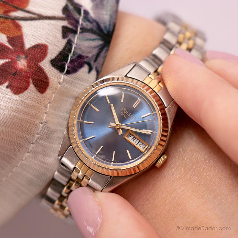 Vintage Pulsar by Seiko Dress Watch Best Luxury Watches for Women