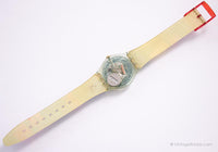 Swatch GG137 MC Square montre | Modèle tartan vintage Swatch montre Gant
