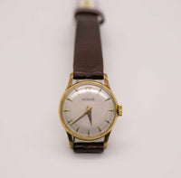 1960er Jahre Nisus Gold 17 Juwelen Schweizer hergestellt Uhr Für Frauen seltenes Vintage -Modell