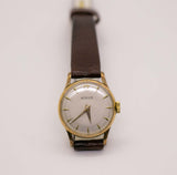 1960er Jahre Nisus Gold 17 Juwelen Schweizer hergestellt Uhr Für Frauen seltenes Vintage -Modell