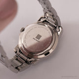 Vintage tfx von Bulova Uhr für sie | Weißes Zifferblatt Edelstahl Uhr