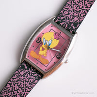 Jahrgang Tweety Uhr für Damen | Looney Tunes Erinnerungsstücke Uhr