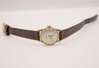 1960s Nisus Gold 17 Jewels Swiss Made Watch for Women Rare Vintage Model