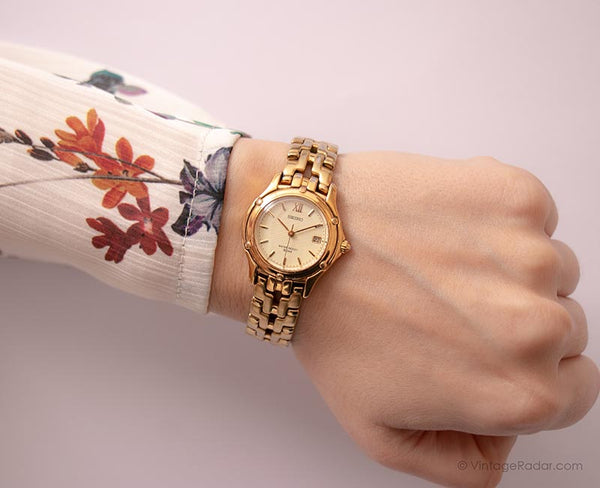Seiko 7N82-0599 R1 Watch | Ladies Luxury Dress Watch – Vintage Radar