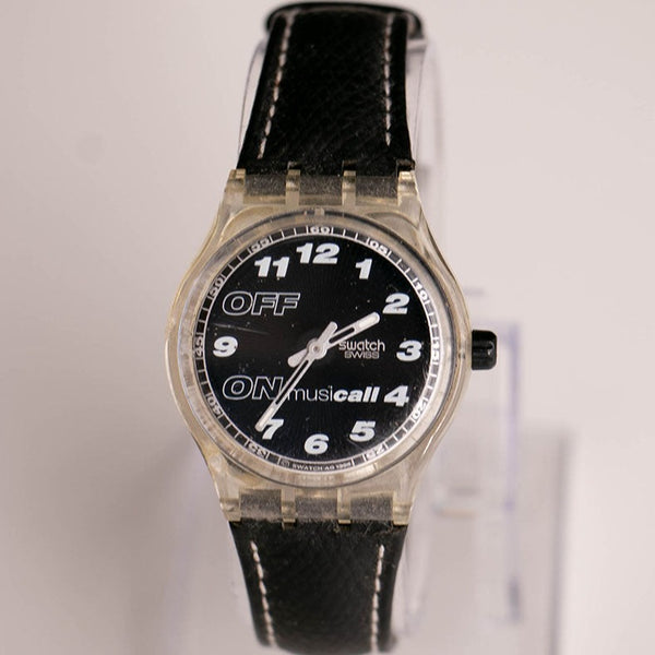 1996 Swatch Slk116 Acoustica Uhr | 90er Jahre Musikall Swatch Uhr