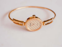 Goldtoner Louifrey Schweizer hergestelltes Damen Uhr | Erschwingliche Luxusuhren