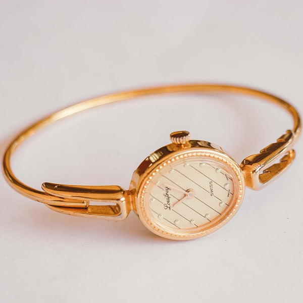 Gold-Tone Louifrey Swiss-made Ladies Watch | Affordable Luxury Watches