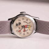 Jahrgang Bradley In der Schweiz hergestellt Mickey Mouse Uhr 23 Mechanische Bewegung
