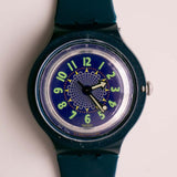 1993 SDN104 SCUBA de remo swatch | Azul marino swatch reloj