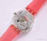 2002 Swatch GG387 Squaw montre | Cadran en or vintage rare Swatch Gant montre