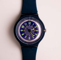 1993 Vintage SDN104 Rowing Scuba swatch | Bleu marine swatch montre