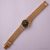 Vintage Citizen 6010-R10175 RS Watch | Black Dial Japan Quartz Watch
