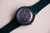 1993 SDN104 SCUBA de remo swatch | Azul marino swatch reloj