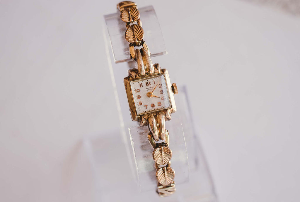 15 Rubis Gold-Plated Anker Mechanical Watch | Luxury Vintage Watch ...