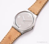 1990 Swatch GX114 Länderseite Uhr | Silberton Swatch Standards