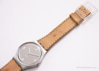 1990 Swatch GX114 PAÍS COMENTO reloj | Tono plateado Swatch Estándares