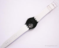 1990 Swatch GB717 THE BURGLAR Watch | Day Date Swatch Watch Gent