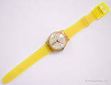 Raro 1998 Swatch GK722 eredita orologio | Data del giorno Swatch Guarda Vintage