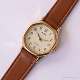 كلاسيكي Alba V811-5660 R1 Watch | سيدات الذهب النغمة اليابان الكوارتز ساعة