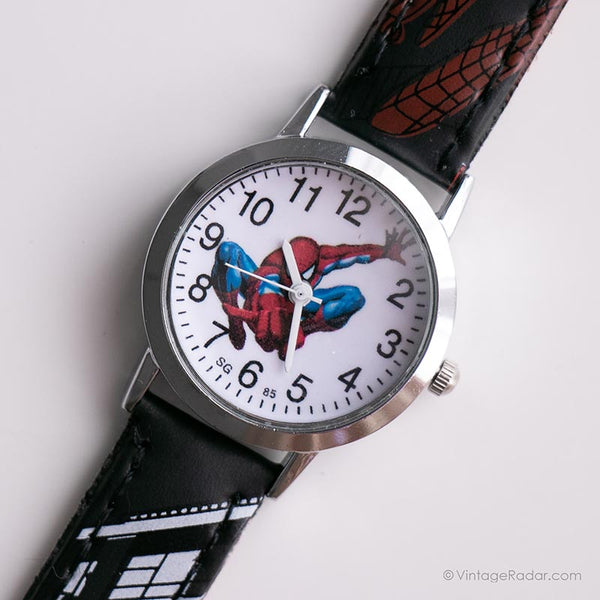 Vintage Spider-Man Uhr für Jungen | Marvel -Sammlerstück Uhr
