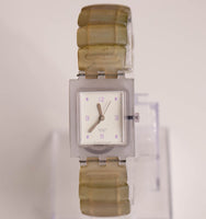 2001 Vintage Swatch Subp101 Süße Uhr mit Gummiband
