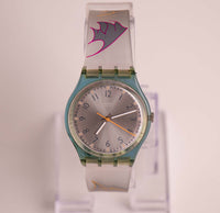 2003 Minimalista Gray Swatch reloj | Antiguo Swatch Originals caballero reloj