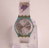 2003 Grigio minimalista Swatch Guarda | Vintage ▾ Swatch Originals Gent Watch