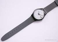 1991 Swatch GB413 Fixing Watch | Data nera vintage Swatch Guarda Gent