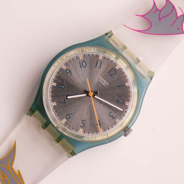 2003 Minimalist Grey Swatch Watch | Vintage Swatch Originals Gent Watch