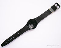 SELTEN Swatch GB725 Classic Four Uhr | Schwarzer Tag Swatch Originale